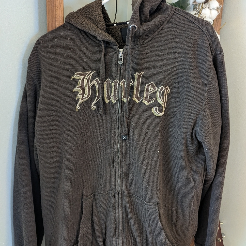 Hurley men's large zip up